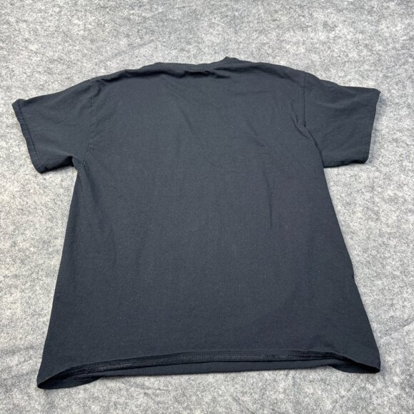 Yellowstone T Shirt Adult L Black 100% Cotton TV Show Dutton Ranch Montana - Picture 2 of 6